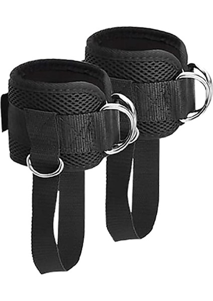 Kablo Makinesi Için 4x Ayak Bileği Kayışı Erkek ve Kadın Uyluk Bantları Egzersiz Için Geri Tepme Egzersiz Hips Eğitmeni Bacak Pres Kas Gücü (Yurt Dışından) fiyatları