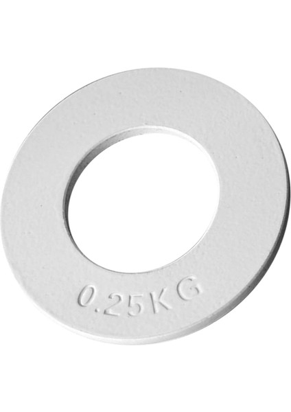 3x Fraksiyonel Ağırlıklar Fraksiyonel Ağırlıklar Mini Ağırlık Plakaları Kuvvet Antrenmanı Plakaları Doğru Disk Beyaz 0 25KG (Yurt Dışından) fiyatları