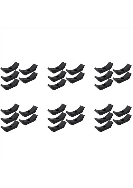 30 Adet Dambıl Raflar Dumbbell Tutucular Dumbbell Braketleri Dambıl Depolama Ağırlığı Stantları (Yurt Dışından)