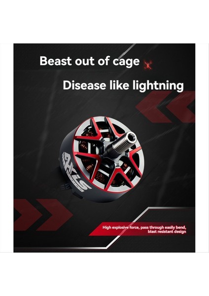 AF227 Fırçasız Motor 1960KV 6s 4mm Mil Yarış Freestyle 5inch Fpv Drone Dıy Parçaları (Yurt Dışından) indirimleri