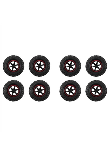 8pcs 1 9 Inç 96MM 1/10 Ölçekli Lastikler 1/10 SCX10 Için Tekerlek Jantlı Lastikler (Yurt Dışından)