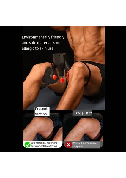 Iç Uyluk Antrenmanı 360 Ayarlanabilir Uyluk Kas Egzersizcısı Çok Fonksiyonlu Kalça Eğitmeni Fitness Spor Salonu Ekipmanı Siyah (Yurt Dışından)