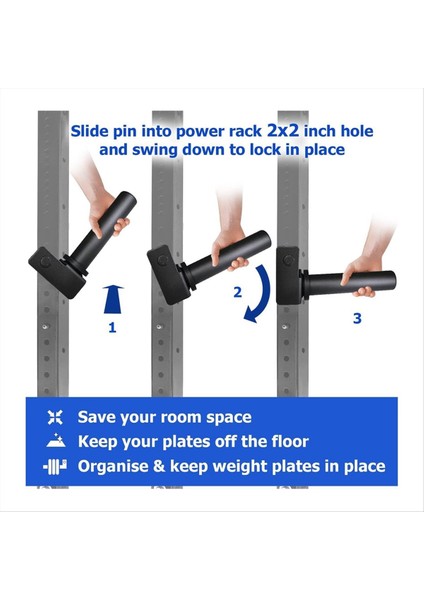 2x2 Inçlik Güç Rafı Için Ağırlık Plakası Tutucu Ağırlık Plakaları Için Güç Rafı Eki Elektrik Rafı Için Ağırlık Depolama Rafı (Yurt Dışından) fırsatları
