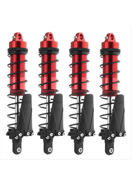 4pcs Metal 120MM Şok Emici Yağ Damper 1/10 Rc Paletli Araba Eksenel SCX10 AXI03007 RBX10 D90 Trx4 Siyah (Yurt Dışından)
