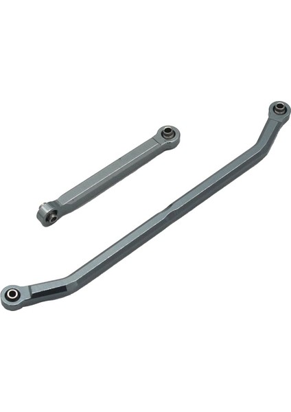 1/12 MN128 MN86S Için Metal Ayarlanabilir Direksiyon Bağlantı Bağlantı Çekme Çubuğu G500 Yol Kamyonu Off Yol Kamyonu Gri B (Yurt Dışından)