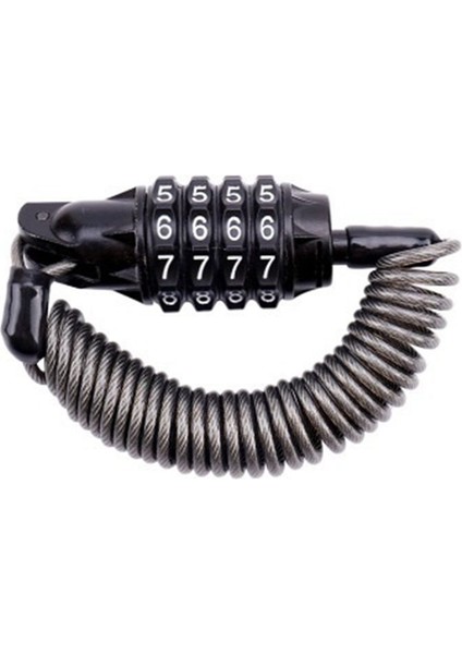 Bisiklet Motosiklet Anti-Hırsızlık Kombinasyonu Kilit Bisiklet Dağ Bisikleti Kilit Binicilik Ekipmanları (Yurt Dışından)