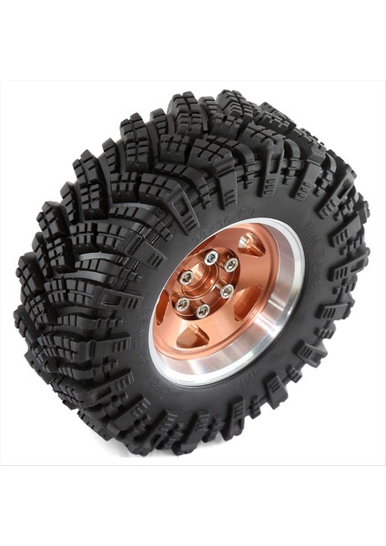 4pcs 98MM Metal 1 9 Inç Beadlock Tekerlek 1/10 Rc Prıgler Araç Trx4 D90 Axıal SCX10 Iıı Iıı Siyah (Yurt Dışından)