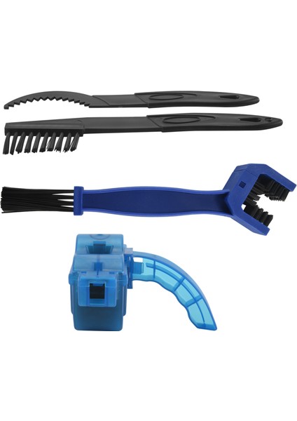 Bisiklet Zinciri Yıkayıcı 4 Parçalı Taşınabilir Dağ Bisikleti Zinciri Yıkayıcı Aracı Hızlı Bisiklet Temiz Fırça Kiti Bisiklet Bisikleti Yol Bisikleti Dağ Bisikletleri Için (Yurt Dışından)