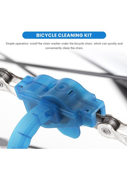 Bisiklet Zinciri Yıkayıcı 4 Parçalı Taşınabilir Dağ Bisikleti Zinciri Yıkayıcı Aracı Hızlı Bisiklet Temiz Fırça Kiti Bisiklet Bisikleti Yol Bisikleti Dağ Bisikletleri Için (Yurt Dışından) fırsatları