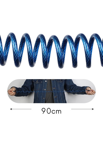 Bisiklet Kask Tel Halat Kodu Kilit Motosiklet Elektrikli Araç Taşınabilir Kilit Açık Halat Ama Sıfır Kilit Bisiklet Ekipmanı A (Yurt Dışından) indirimleri