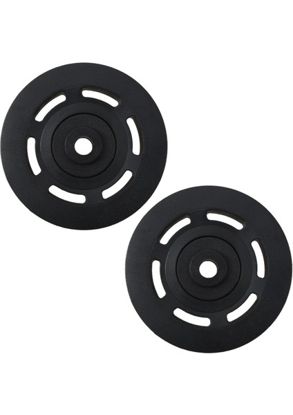 2x 95MM Siyah Yatak Kasnak Tekerleği Kablosu Ekipman Ekipmanı Parça Aşınma (Yurt Dışından)