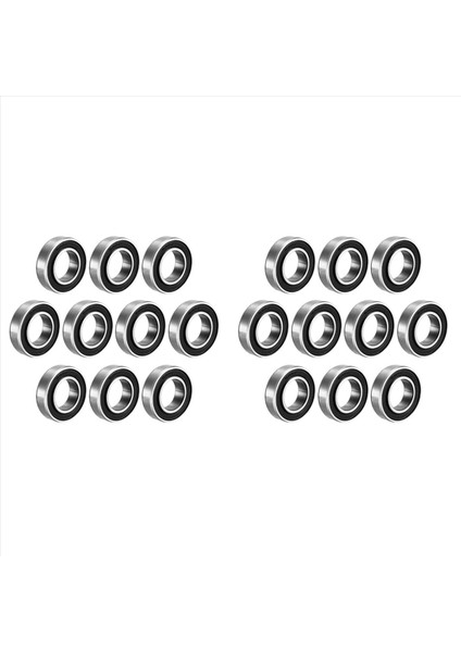 20PCS 6902-2RS Bisiklet Hub Yatağı 15X28X7 mm 6902 2rs Koyoz Rarıng&#39 Ler Koozer Için 6902RS XM490 Hub (Yurt Dışından)