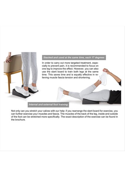 3 Adet Bacak Sedye Çember Köpüğü Eğim Tahtası Squats Calf Için Blok Yoga Ekipmanı (Yurt Dışından) indirimleri