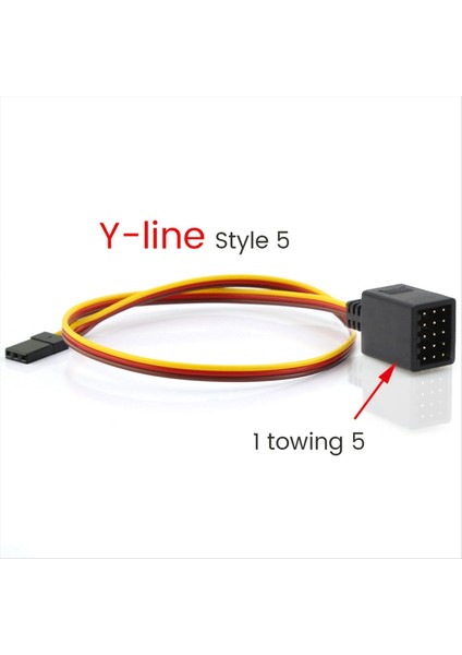 Mini Servo Y Hat Uzunluğu 355MM Uzaktan Kumanda Kablosu Servo Genişletici Teli Futaba Jr Rc Otomobil Hsp Eksenel SCX10 1 Ila 5 (Yurt Dışından) indirimleri