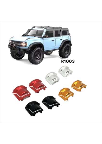 Rc Araba Yükseltme Ön ve Arka Akslı Arka Kapak Kiti Traxxas 1/10 Trx4 Huangbo R1001 R1002 R1003 Rc Araç Oyuncak Parçaları A (Yurt Dışından) fiyatları