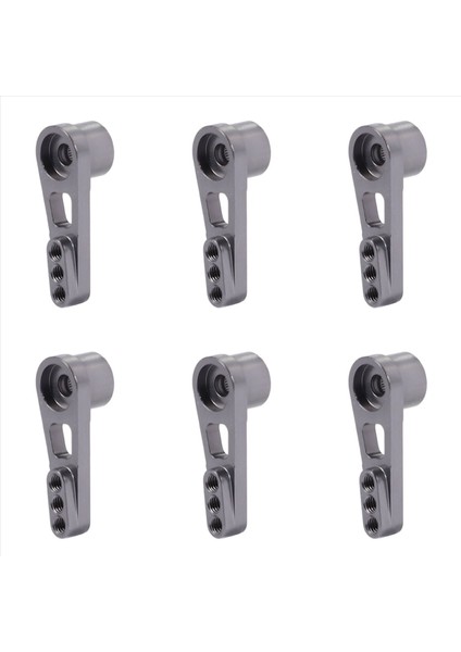 6 Pcs 25T Servo Kol Korna Wltoys A949 A959-B A969 A979 K929 Rc Araç Parçaları Gri (Yurt Dışından)