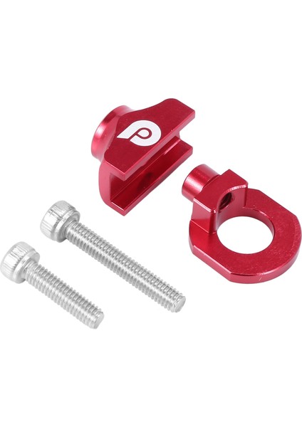 2x Bisiklet Zinciri Gerginliği Ayarlayıcı Alüminyum Alaşım Bisiklet Bağlantı Elemanı Cıvata Bmx Için Tek Hızlı Cıvata Vidası Bike Bisiklet Kırmızı (Yurt Dışından) modelleri