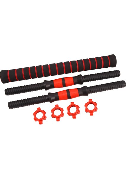 Ayarlanabilir Dambıl Ağırlık Seti Halter Kaldırma - 2 x 15 74 Inç Çubuk ve 1 x 15 74 Inç Bağlantı Çubukları Spor Salonu Için (Yurt Dışından)