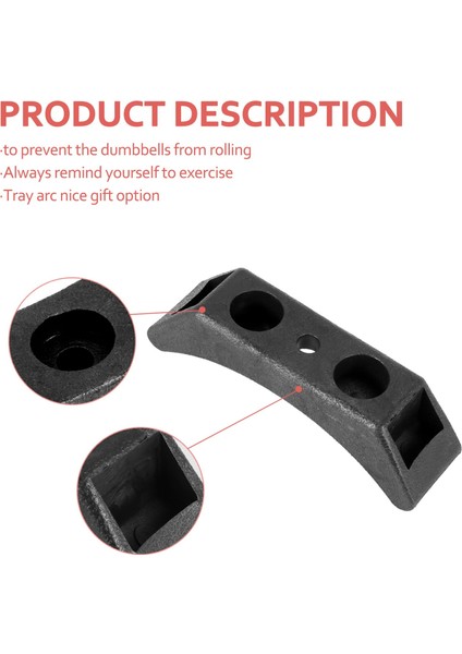 5 Pcs Dumbbell Raflar Dumbbell Tutucular Dumbbell Braketler Dumbbell Depolama Ağırlığı Standları (Yurt Dışından) fırsatları