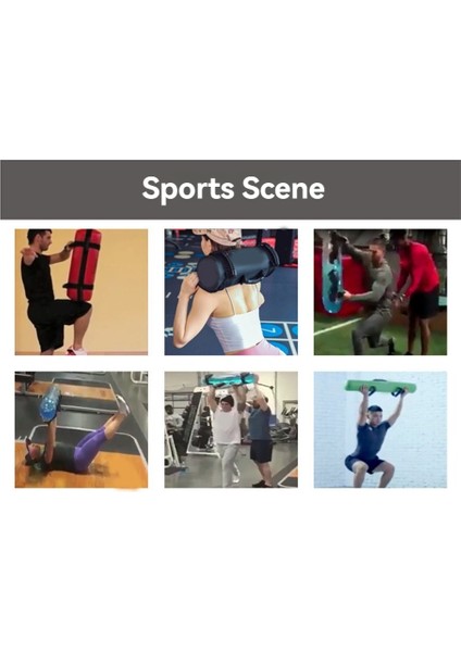 Ağırlık Taşıyan Su Torbası Halter Çekirdek Güç Antrenmanı Egzersizi Vücut Geliştirme Egzersiz Taşınabilir Spor Aracı (Yurt Dışından) fırsatları