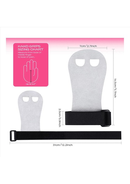 12X Jimnastik Tutamakları Jimnastik Tutamakları Jimnastik El Tutamakları Jimnastik Avuç Içi Eller Koruyucular Koruyucular (Yurt Dışından) fırsatları