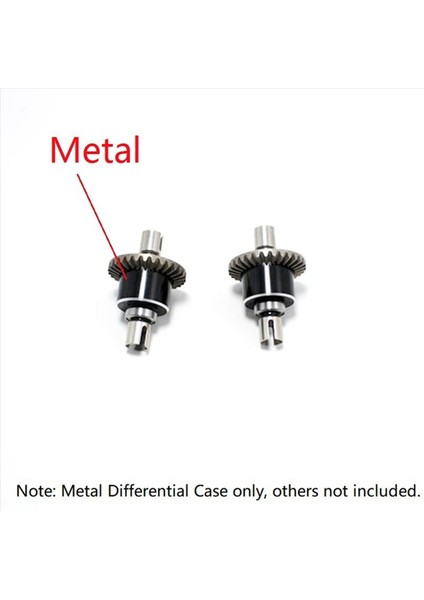 4pcs Metal Diferansiyel Kılıf Wltoys Için Fark Muhafazası 144001 144010 124007 124016 124018 124019 Rc Araba Yükseltme Parçaları (Yurt Dışından) fırsatları