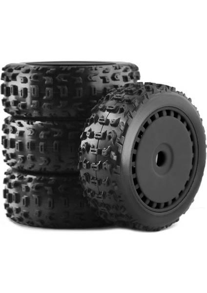 1/8 Arrma Için Kyosho Buggy Hsp Electric Yue Yağ Yue 17MM Birleştirici Off-Road Lastiği Siyah (Yurt Dışından)