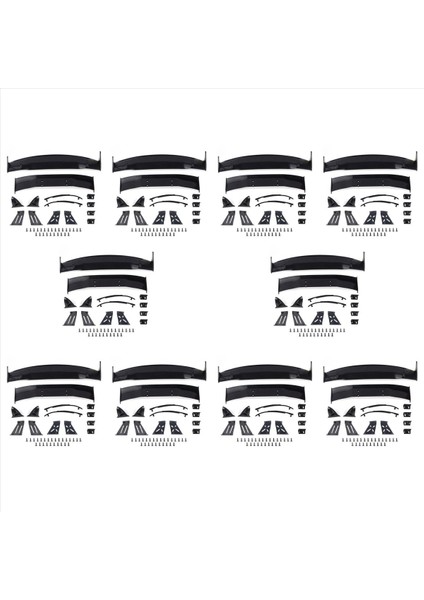 1/10 Rc Yarış Drift Araba Arka Kanatlar Drift Road Vücut Spoiler Kanat Evrensel Parçalar Aksesuarları (Yurt Dışından)