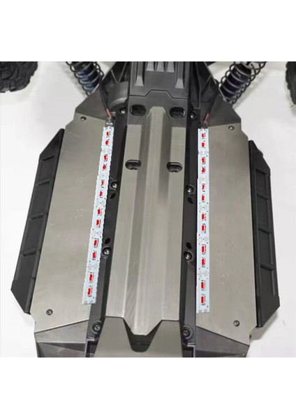 24 LED Şasi Light Metal LED Strip 6V 1/10 1/8 Rc Araba Trawler Buggy Beyaz (Yurt Dışından) modelleri