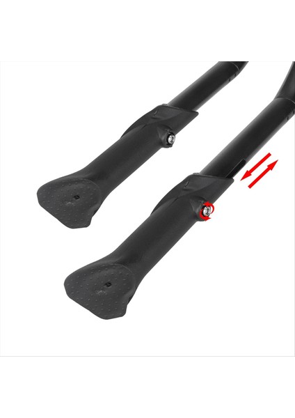 Bisiklet Kickstand Destek Rafı Ayarlanabilir Uzunluk Park Rafı E-Bike Dağ Bisikleti Bisiklet Aksesuarları B (Yurt Dışından) fırsatları