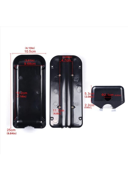 Elektrikli Bisiklet Için Ekstra Büyük Plastik Kontrolör Kutusu Ebike Moped Scooter Dağ Bisikleti Koruma Çantası (Yurt Dışından)