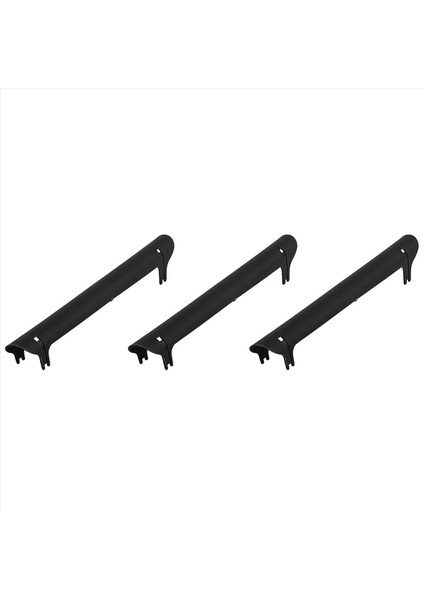 3x Yeni Dağ Bisikleti Bisiklet Çerçevesi Zinciri Yayınlanan Koruyucu Bisiklet Zinciri Koruma Koruma Bisiklet Aksesuarları Siyah (Yurt Dışından)