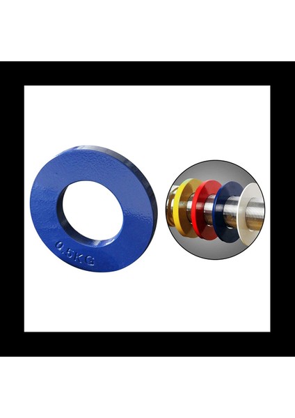 2x Fraksiyonel Ağırlıklar Fraksiyonel Ağırlıklar Mini Ağırlık Plakaları Kuvvet Antrenman Plakaları Doğru Disk Aksesuar Mavi 0 5kg (Yurt Dışından)