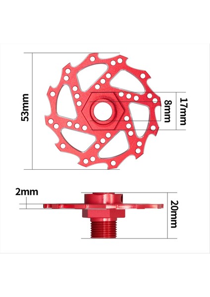 4pcs Fren Disk Tekerlek Hex Hub Adaptörü Arrma Için 17MM 1/7 Iffet Sınırsız Suç 1/8 Typhon Rc Yükseltme Parçaları Kırmızı (Yurt Dışından) indirimleri