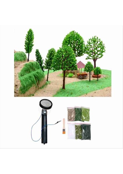 Statik Çim Floking Aplikatör Elektrostatik Çim Ezici Elektrostatik Akın Makine Kum Tablo Dıy Aracı (Yurt Dışından) fırsatları