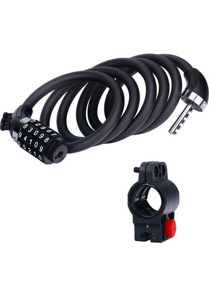 Bisiklet Kilidi Beş Hanlı Kod Kilitler Dağ Bisikleti Bisikleti Bisiklet Tel Çelik Kablo Kilidi Hırsızlık Anti-Hırsızlık Bisiklet Aksesuarları (Yurt Dışından)