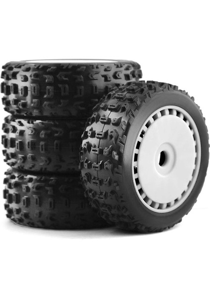 1/8 Arrma Için Kyosho Buggy Hsp Electric Yue Yağ Yue 17MM Birleştirici Off-Road Lastiği Siyah (Yurt Dışından) modelleri