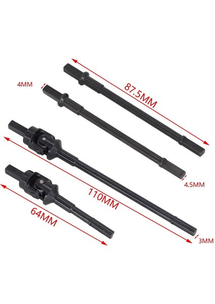 SCX10 Iıı AXI03006 Cvd Çıkış Şaftı Ön Köpek Kambonu Cvd Milini 1/10 Rc Trail Aracı Yükseltme Parçaları (Yurt Dışından) indirimleri