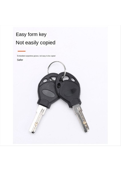 60CM Dağ Bisikleti Bisiklet Kilidi Hırsızlık Anti Anahtar Kilit Dağ Bisiklet Elektrikli Bisiklet Zinciri Kilit (Yurt Dışından) modelleri