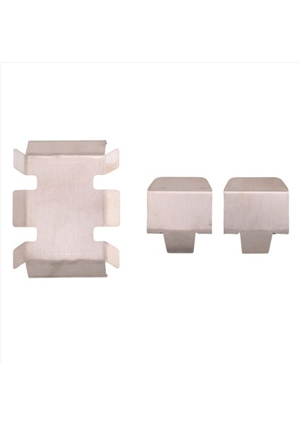 Mst Cfx Cmx Rc Track Araba Yükseltme Parçaları Için Paslanmaz Çelik Şasi Zırh Aksını Koruyucu Kayma Plakası (Yurt Dışından)