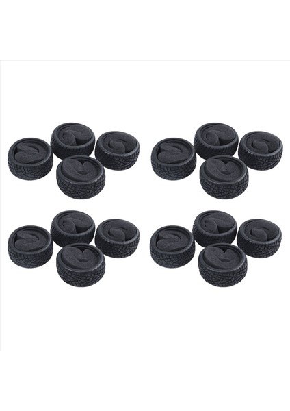 1/10 Rc Araba Yol Performans Kauçuk Yarış Lastik Lastiği 8001 Süngerle 16 Pcs (Yurt Dışından)