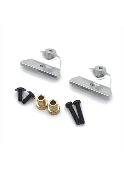 Mnmodel Için Ön Şok Emici Braket 1/12 MN82 LC79 MN78 Uzaktan Kumanda Araç Parçaları Metal Yükseltme Gümüş (Yurt Dışından)