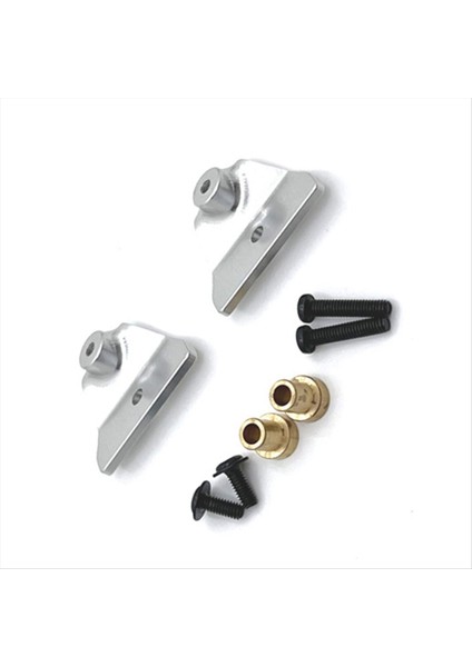 Mnmodel Için Ön Şok Emici Braket 1/12 MN82 LC79 MN78 Uzaktan Kumanda Araç Parçaları Metal Yükseltme Gümüş (Yurt Dışından) modelleri