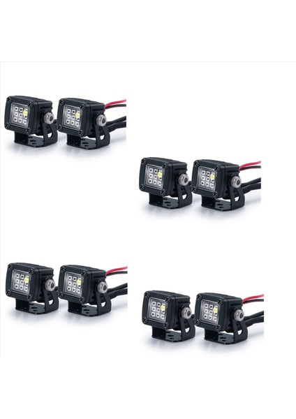 4x Modifiye Farlar Spotlar Eksenel SCX10 Jeep Traxxas Trx4 Trx6 1/10 Rc Craıl Araş C (Yurt Dışından)