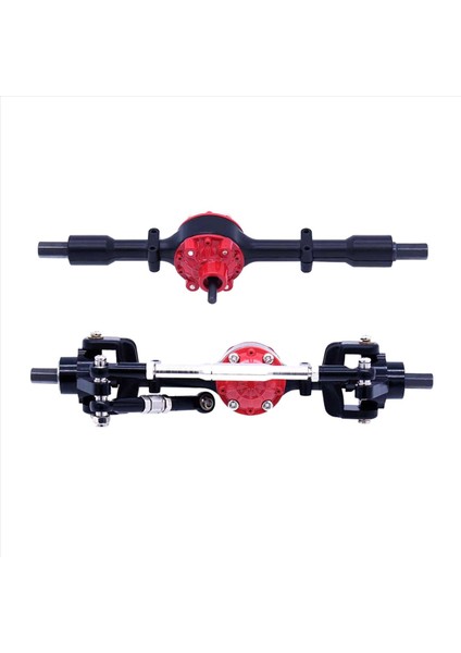 Wpl Için 2x Metal Ön ve Arka Aks C14 C24 C34 C44 B14 B24 1/16 Rc Araba Yükseltmeleri Parça Aksesuarları Siyah (Yurt Dışından) fiyatları