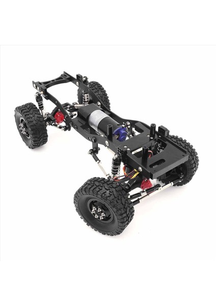 Wpl Için 2x Metal Ön ve Arka Aks C14 C24 C34 C44 B14 B24 1/16 Rc Araba Yükseltmeleri Parça Aksesuarları Siyah (Yurt Dışından) indirimleri