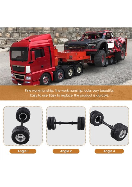 1/14 Tamiya-Rc Kamyon Arabası Için Güç Mili Olmayan 4 Adet Lastik Lastik 770S 3363 FH16 Adam Diy Parçaları Oyuncaklar (Yurt Dışından) indirimleri