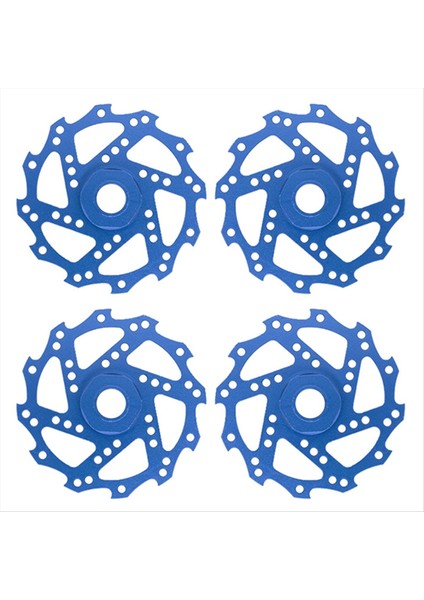 4pcs Fren Disk Tekerlek Hex Hub Adaptörü Arrma Için 17MM 1/7 Iffeti Sınırsız Suç 1/8 Typhon Rc Yükseltme Parçaları Mavi (Yurt Dışından)