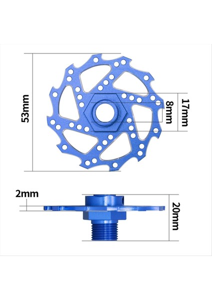 4pcs Fren Disk Tekerlek Hex Hub Adaptörü Arrma Için 17MM 1/7 Iffeti Sınırsız Suç 1/8 Typhon Rc Yükseltme Parçaları Mavi (Yurt Dışından) fırsatları