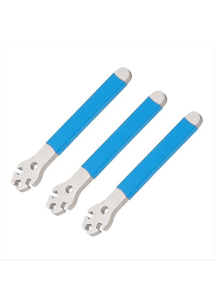 3pcs Blue Mountain Bike Chame Anahtar Ayarlama Düzeltici Çelik Sohbeti Takımı Kurulumu (Yurt Dışından)